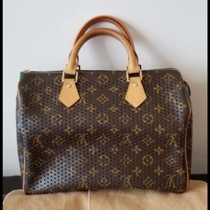 Louis Vuitton speedy 30 limited edition handbag